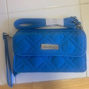 Vera Bradley Blue Crossbody / Wristlet